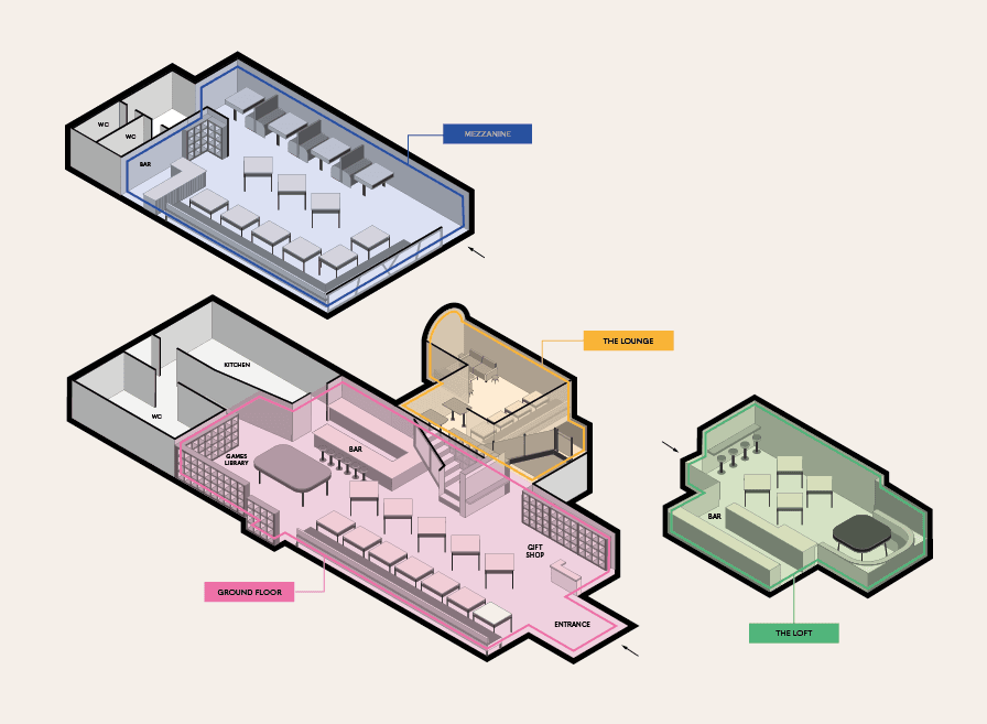 Waterloo Floorplan at Greenbrand / Waterloo Restaurants