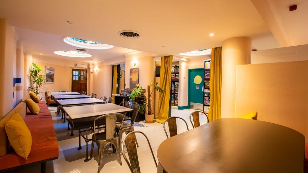 Seating at Greenbrand Restaurant Waterloo and Hackney