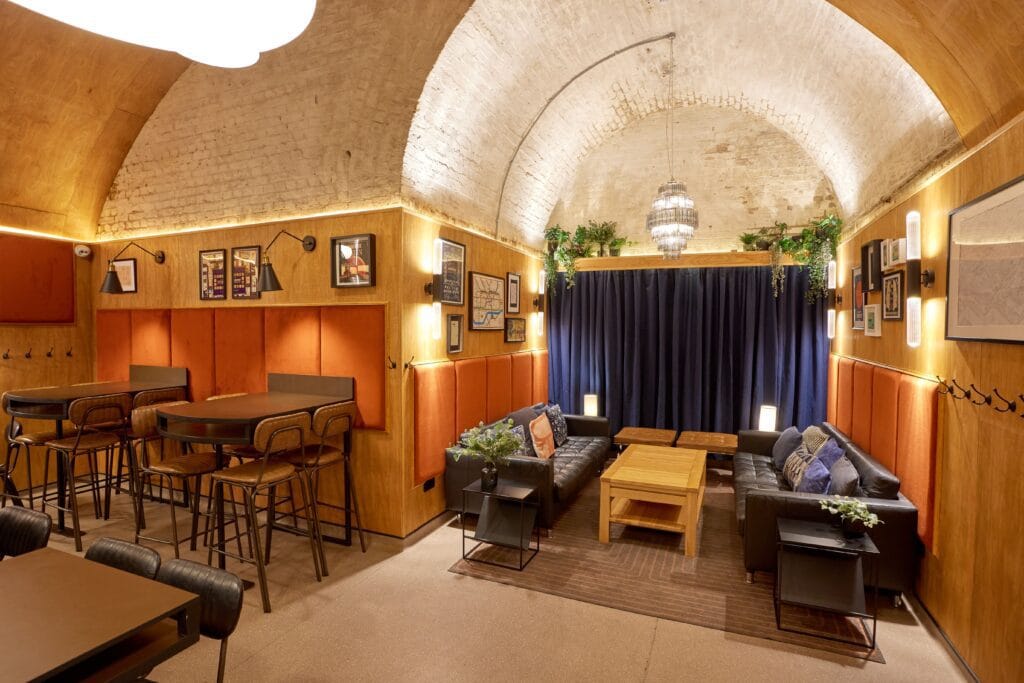 Lounge Sofa Seating at Greenbrand Waterloo and Hackney Restaurants