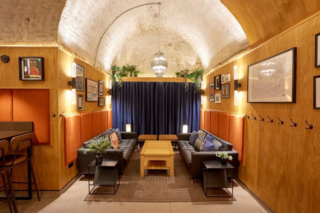 Lounge Sofa Seating at Greenbrand Waterloo and Hackney Restaurants