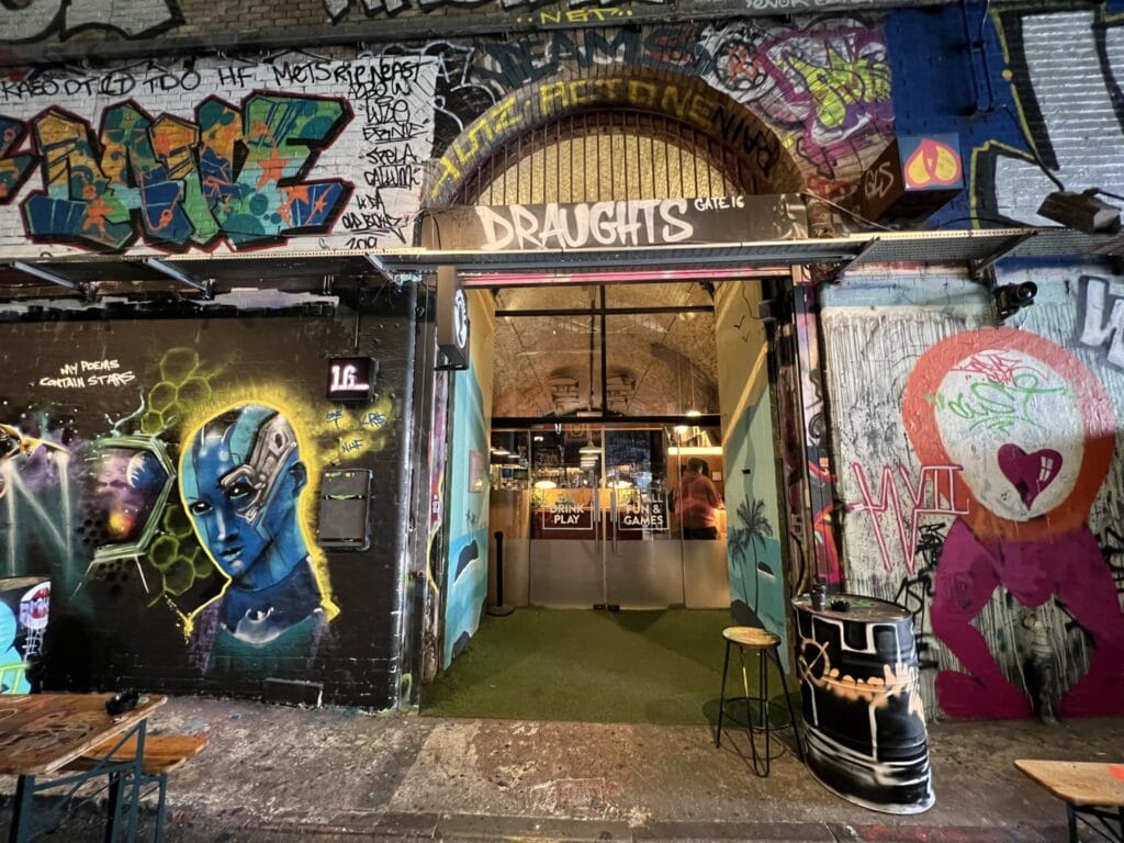 Greenbrand Front Leake Street Graffiti Tunnel