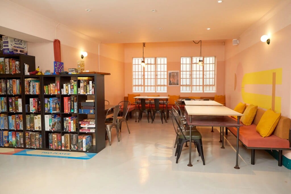 Seating and Games area at Greenbrand